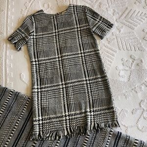 Black and White Houndstooth Dress NWT